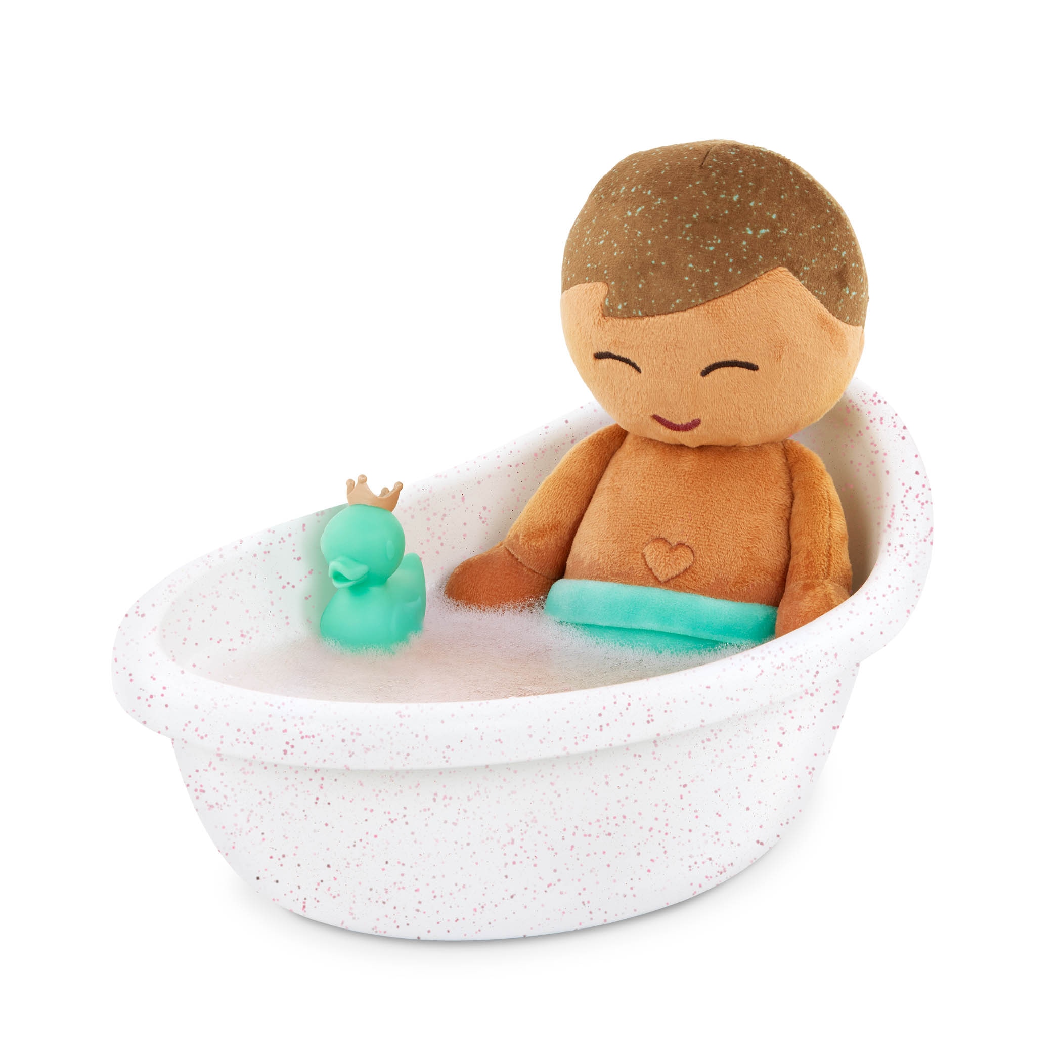 Bañera con accesorios para muñeca bebe Lullababy 7
