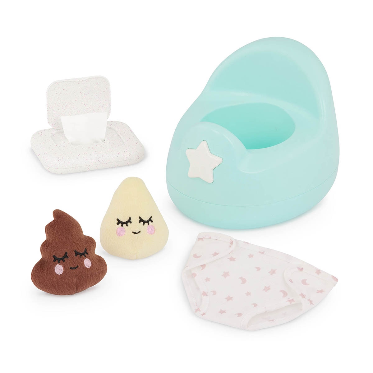 Imagen 0 de Orinal con sonidos y accesorios para muñeca Lullababy Bebe