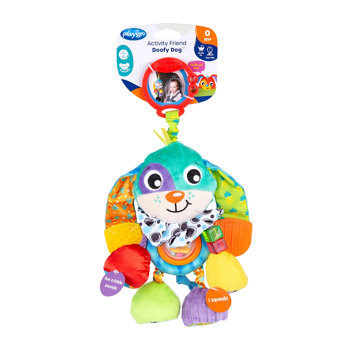 Amigo de Actividad Perrito Doofy Playgro 3