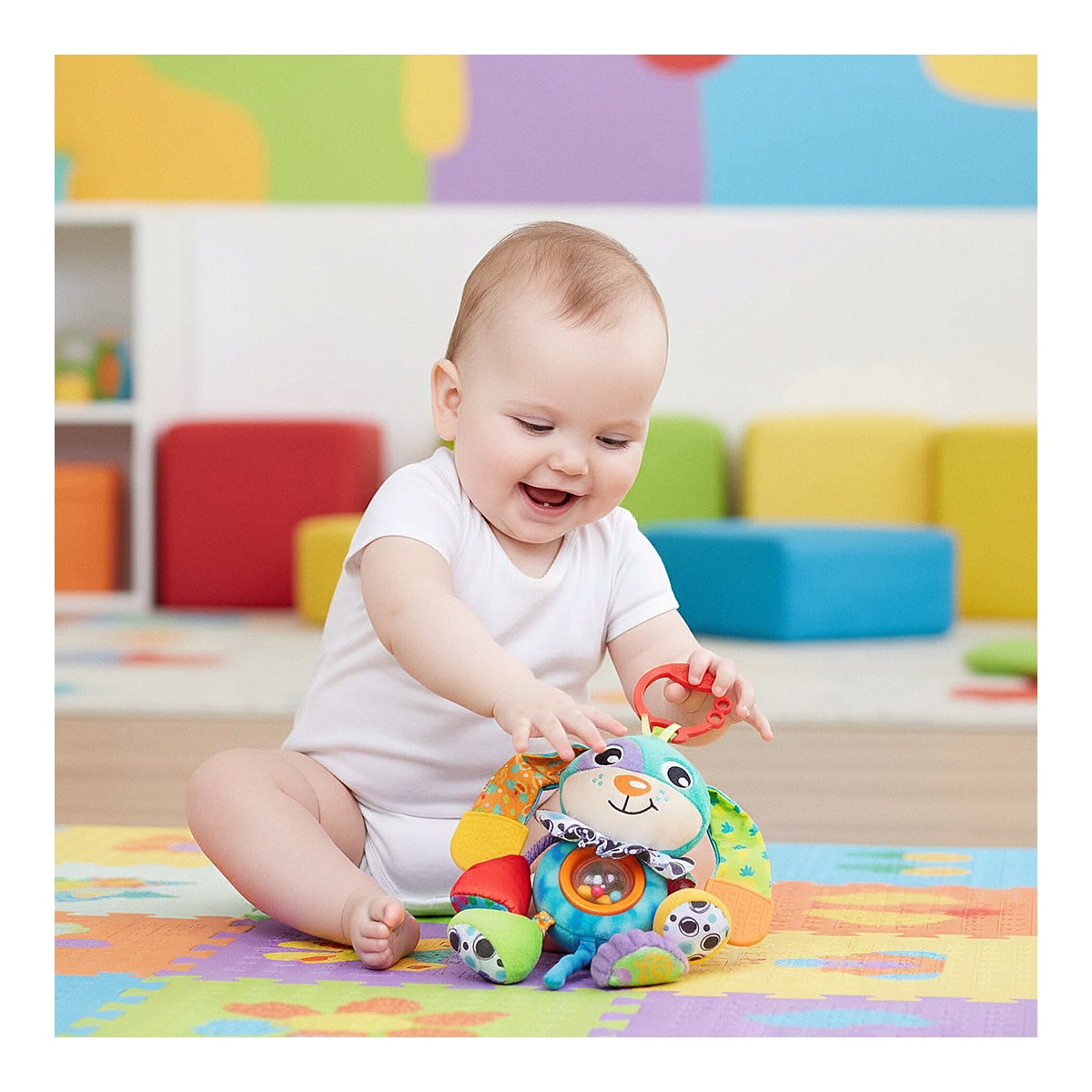 Amigo de Actividad Perrito Doofy Playgro 4