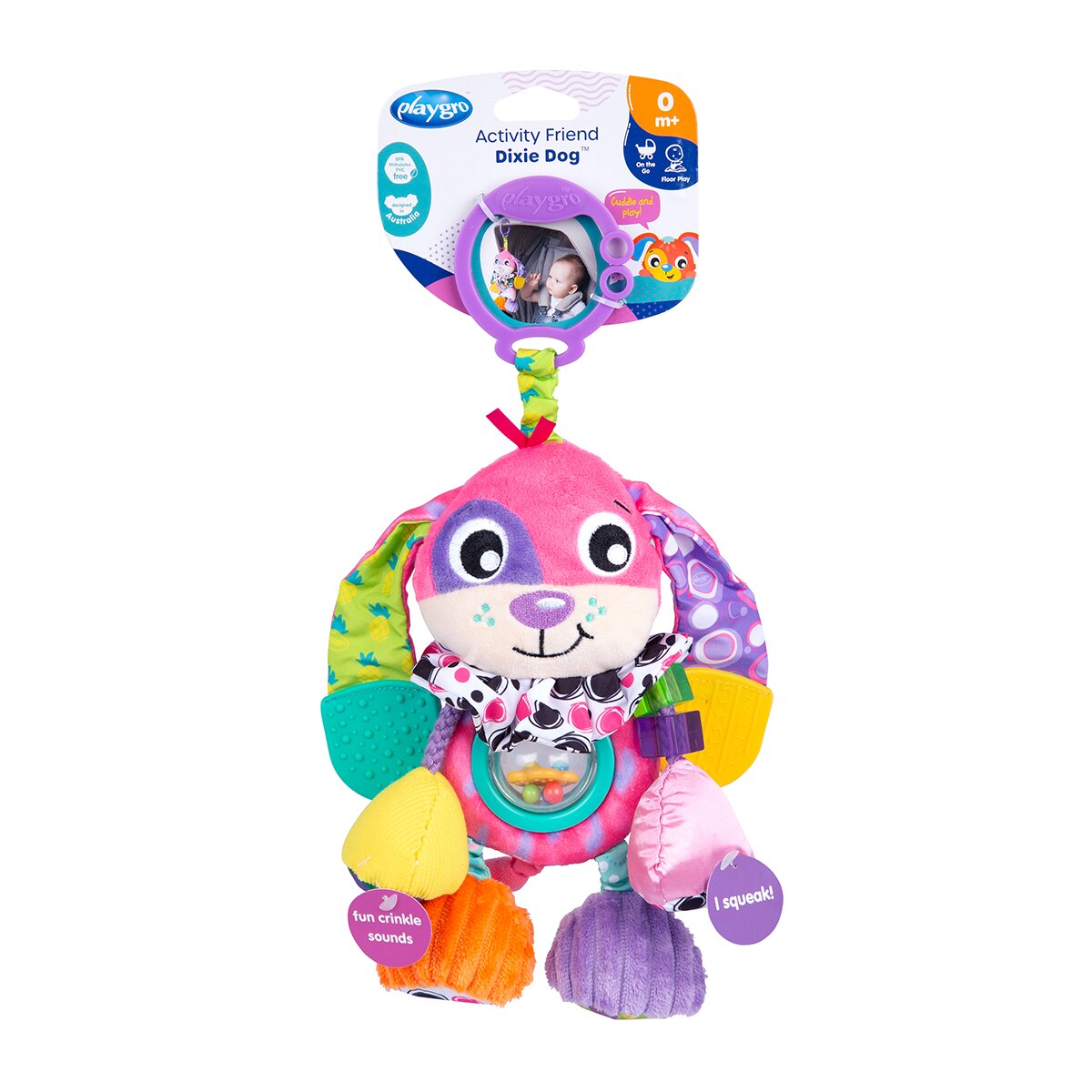 Amiga de Actividad Perrito Dixie Playgro 5