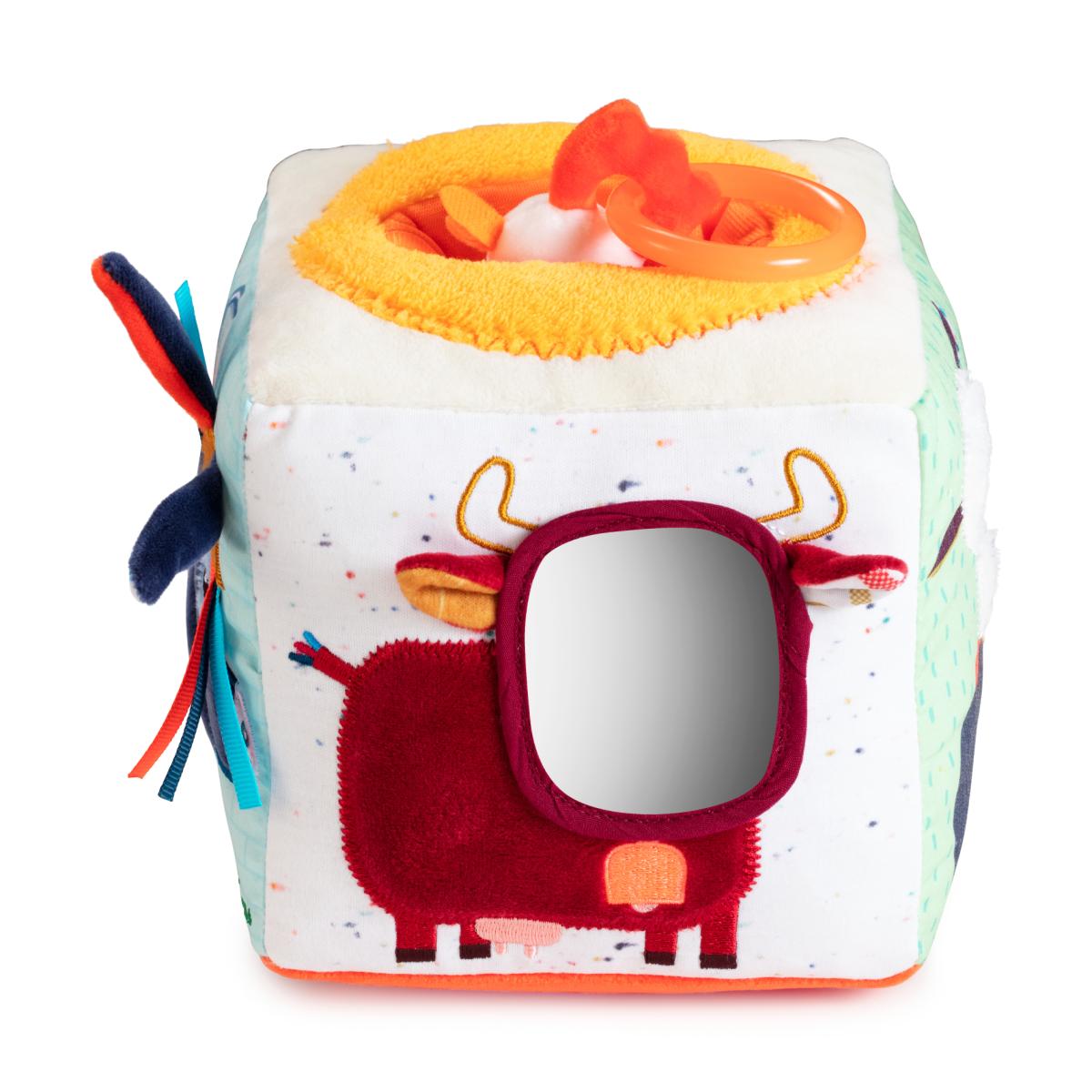 Cubo de Actividades con Sonidos Granja Lilliputiens 6