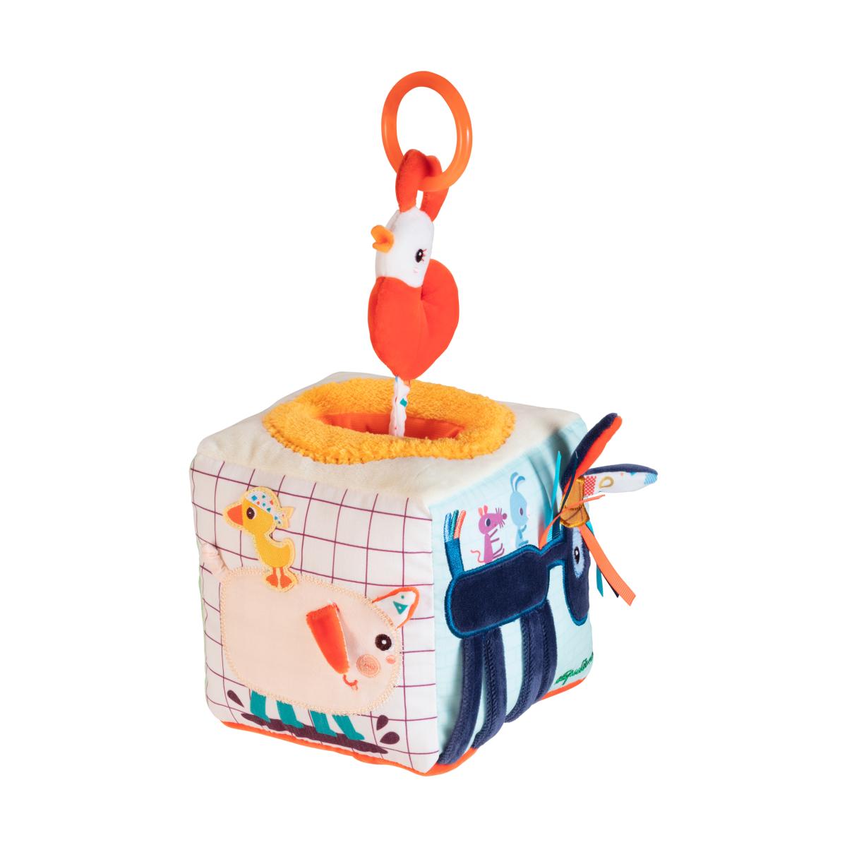 Cubo de Actividades con Sonidos Granja Lilliputiens 7