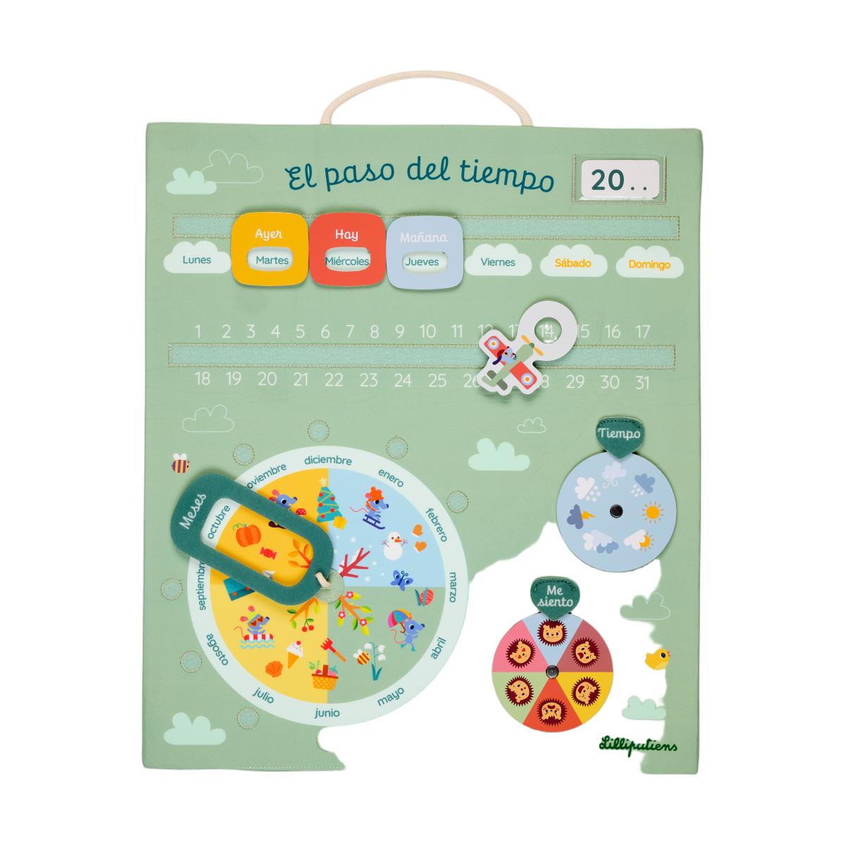 Imagen 0 de Calendario - Es - Verde Lilliputiens