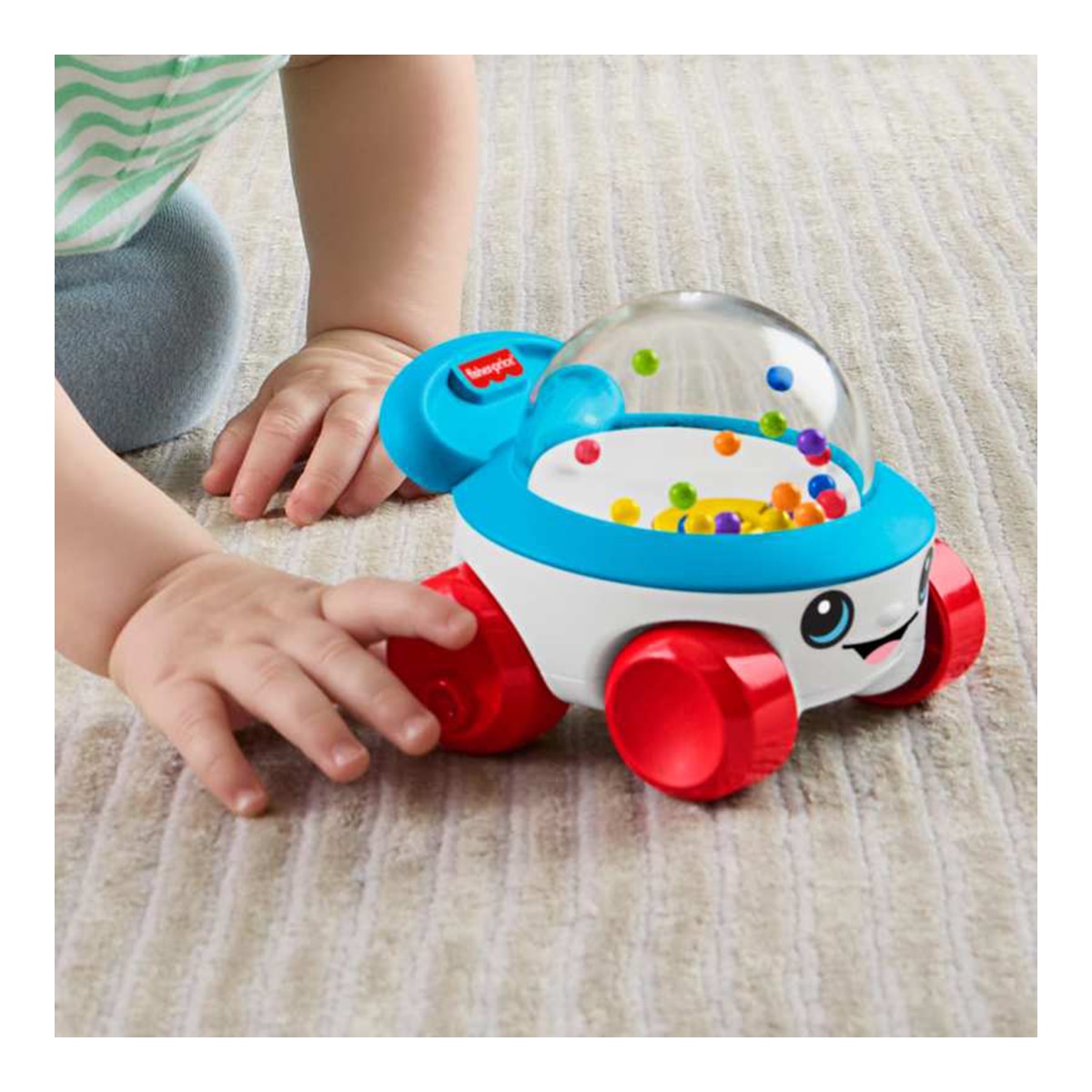 Juguete para bebés Vehículo para empujar con sonidos Corn Popper ideal para bebés desde 6 meses Fisher-Price 5