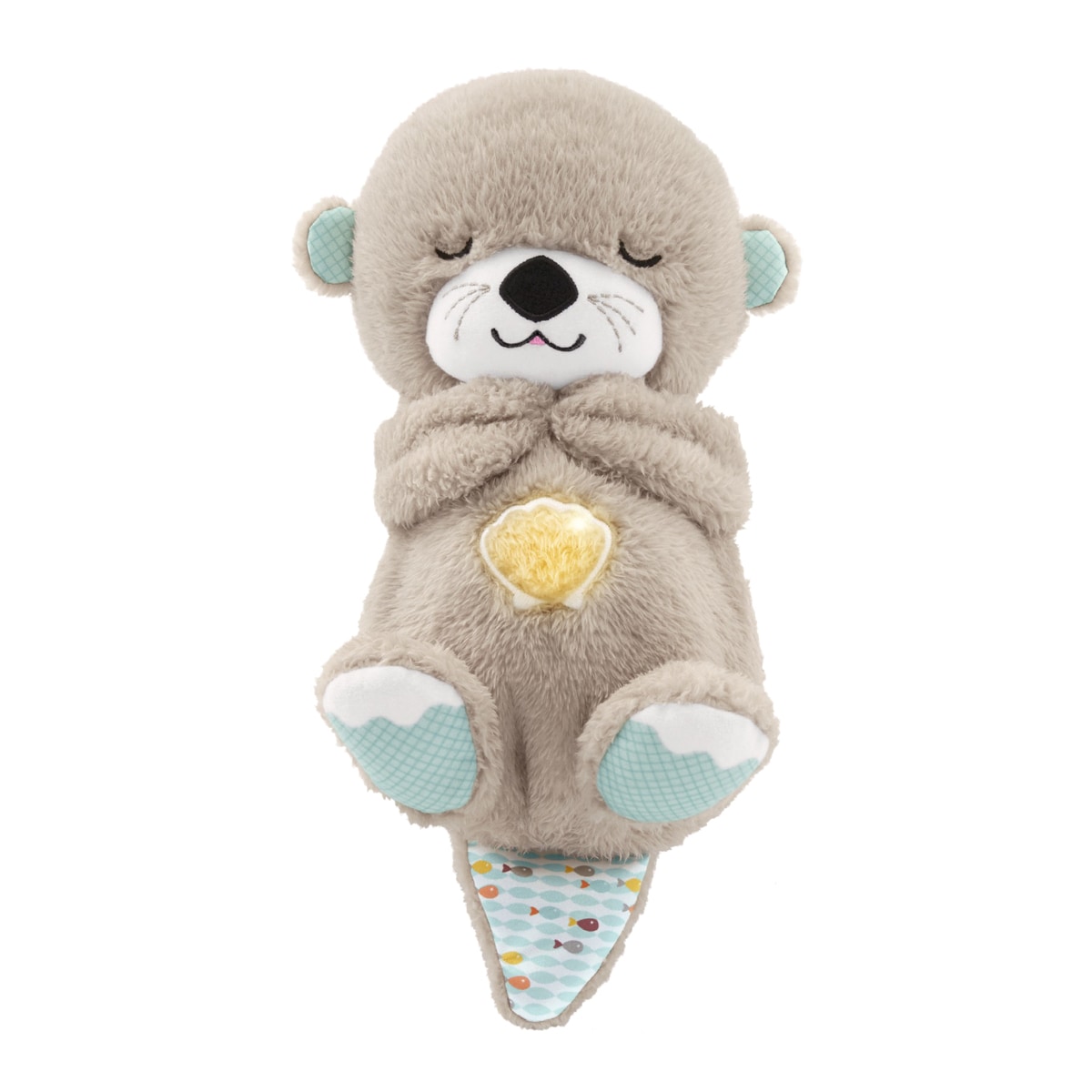 Fisher-Price Nutria Hora de Dormir, juguete de cuna y peluche para bebé recién nacido 1