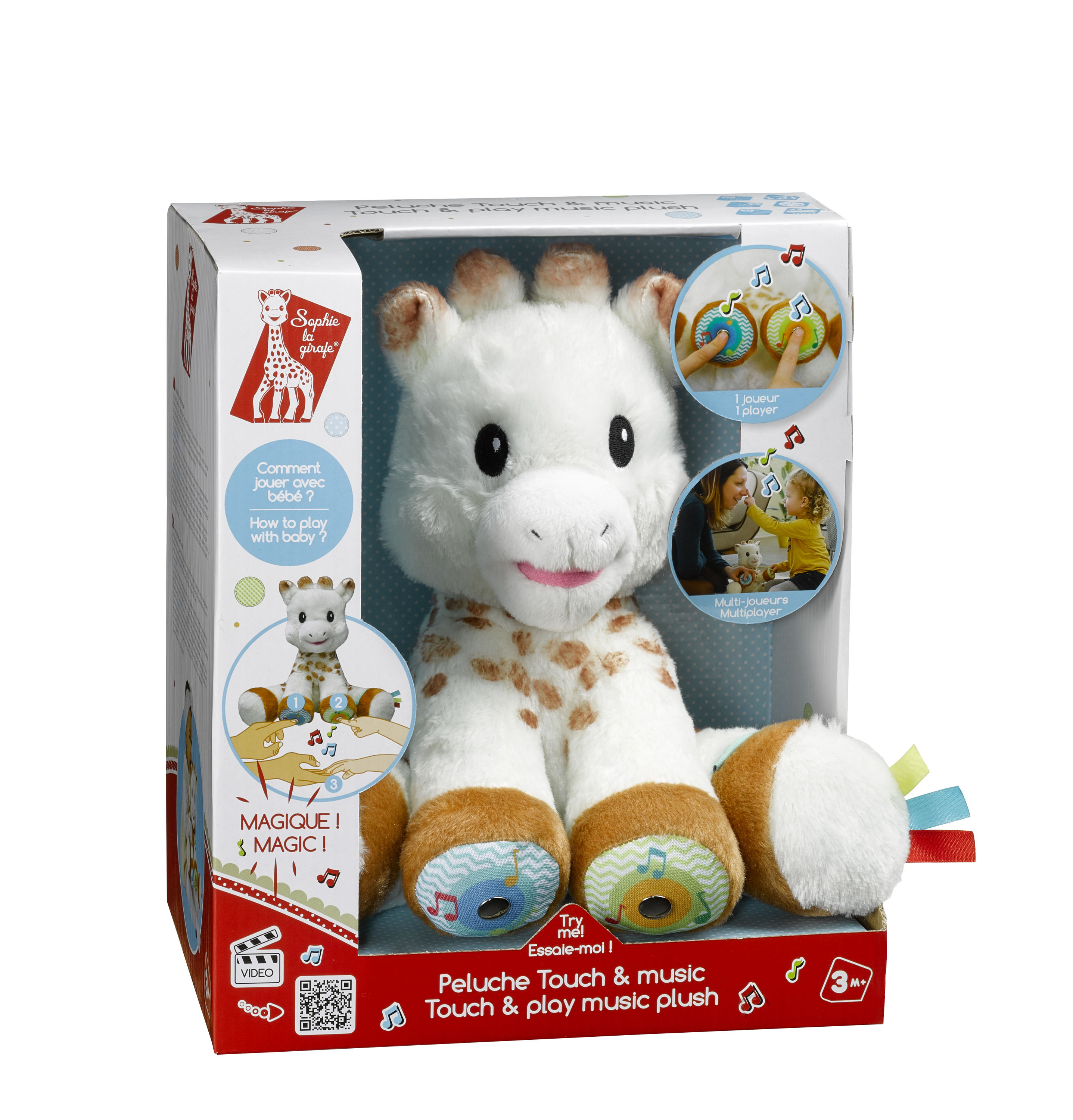 Peluche Musical de Jirafa Modo Juego Sophie La Girafe 2