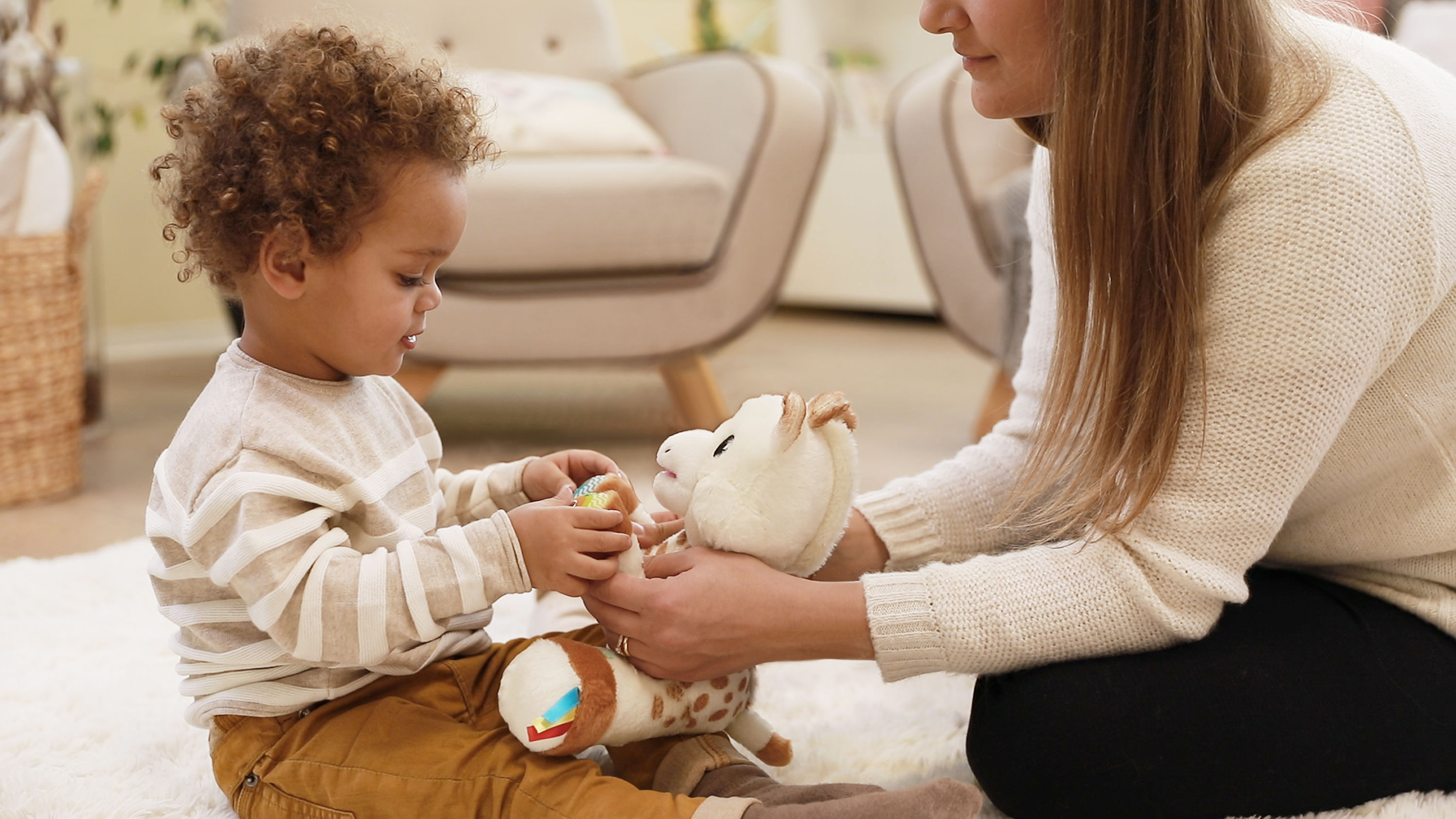 Peluche Musical de Jirafa Modo Juego Sophie La Girafe 7