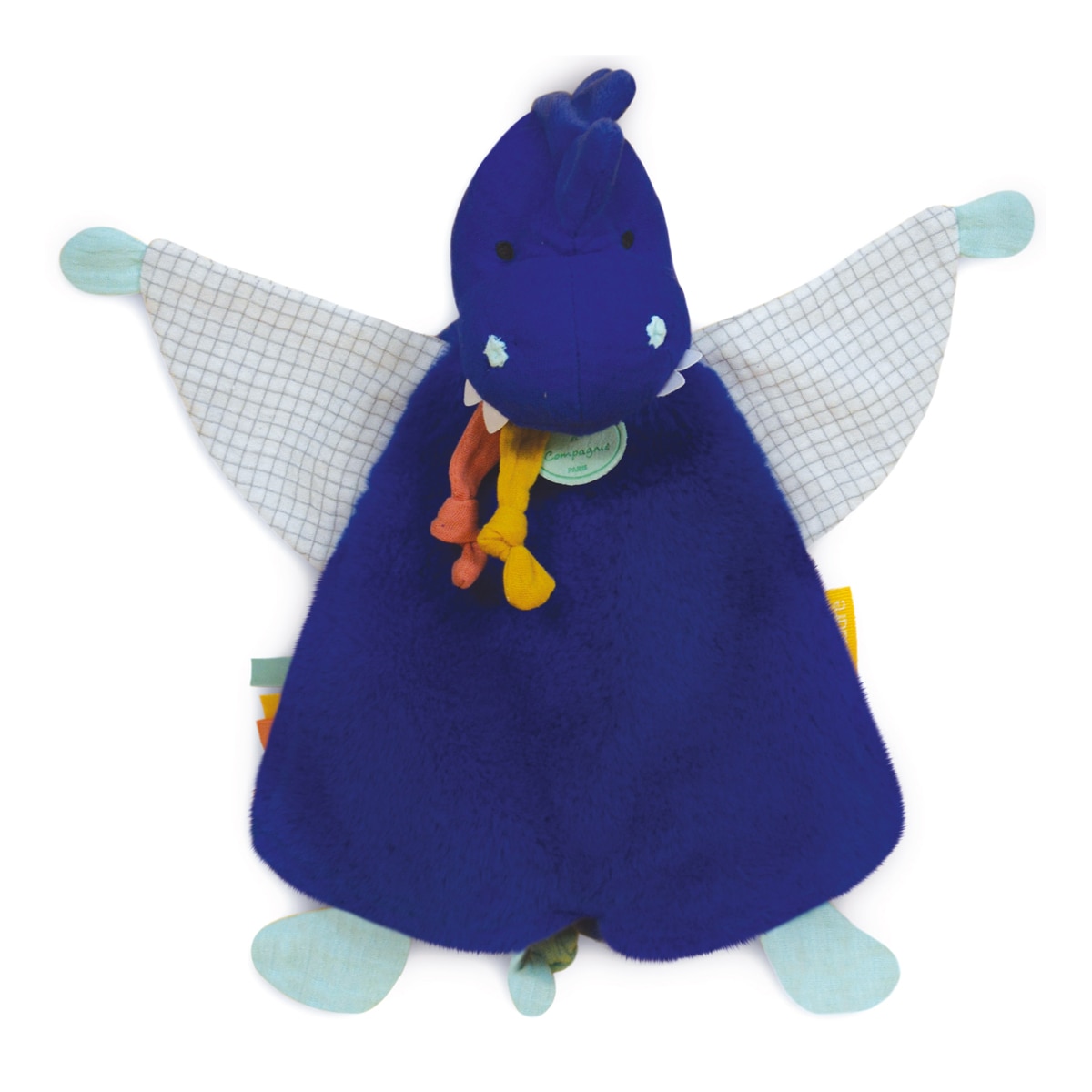 Doudou Et Compagnie – Les Calinosaures Sashou, Mantita (Azul).