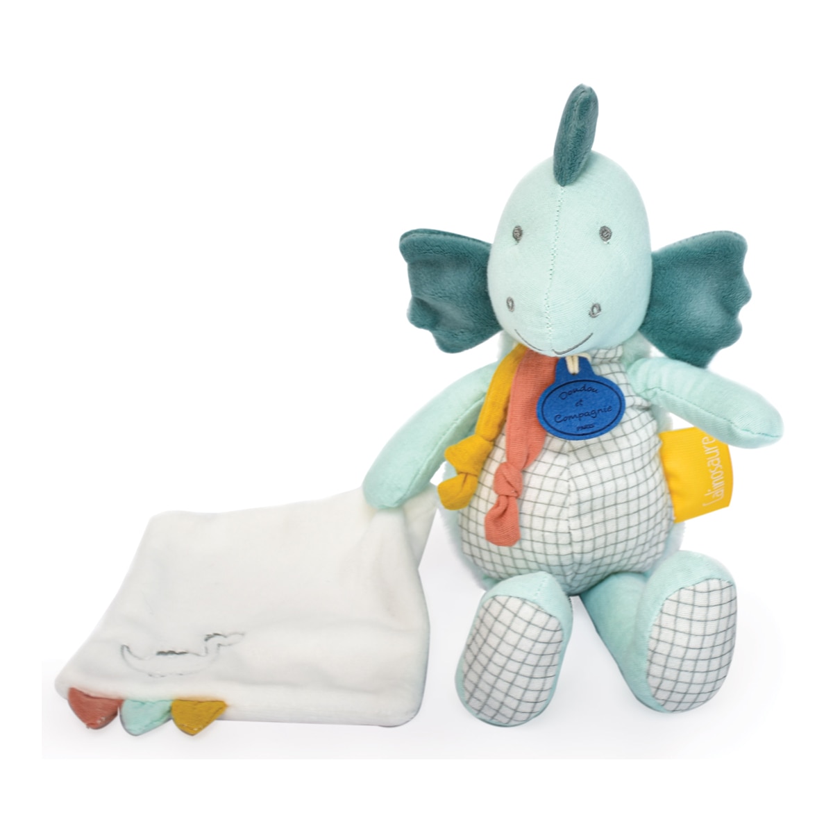 Doudou Et Compagnie – Les Calinosaures Filou, Pantin Avec Mantita (Almendra).