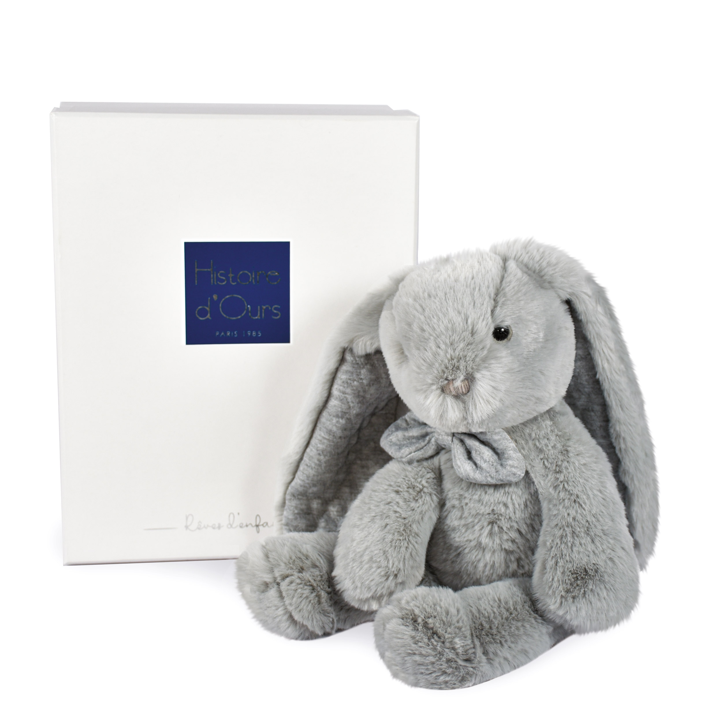 Preppy Chic Conejo Perla Gris 2