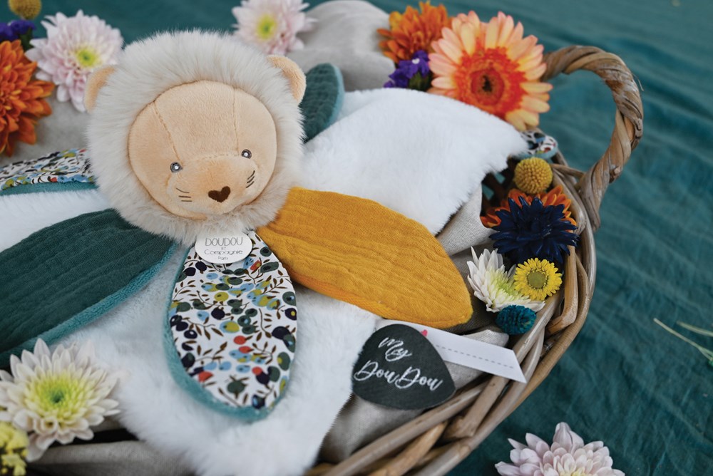 Doudou 27 cm Pétalo de león 4