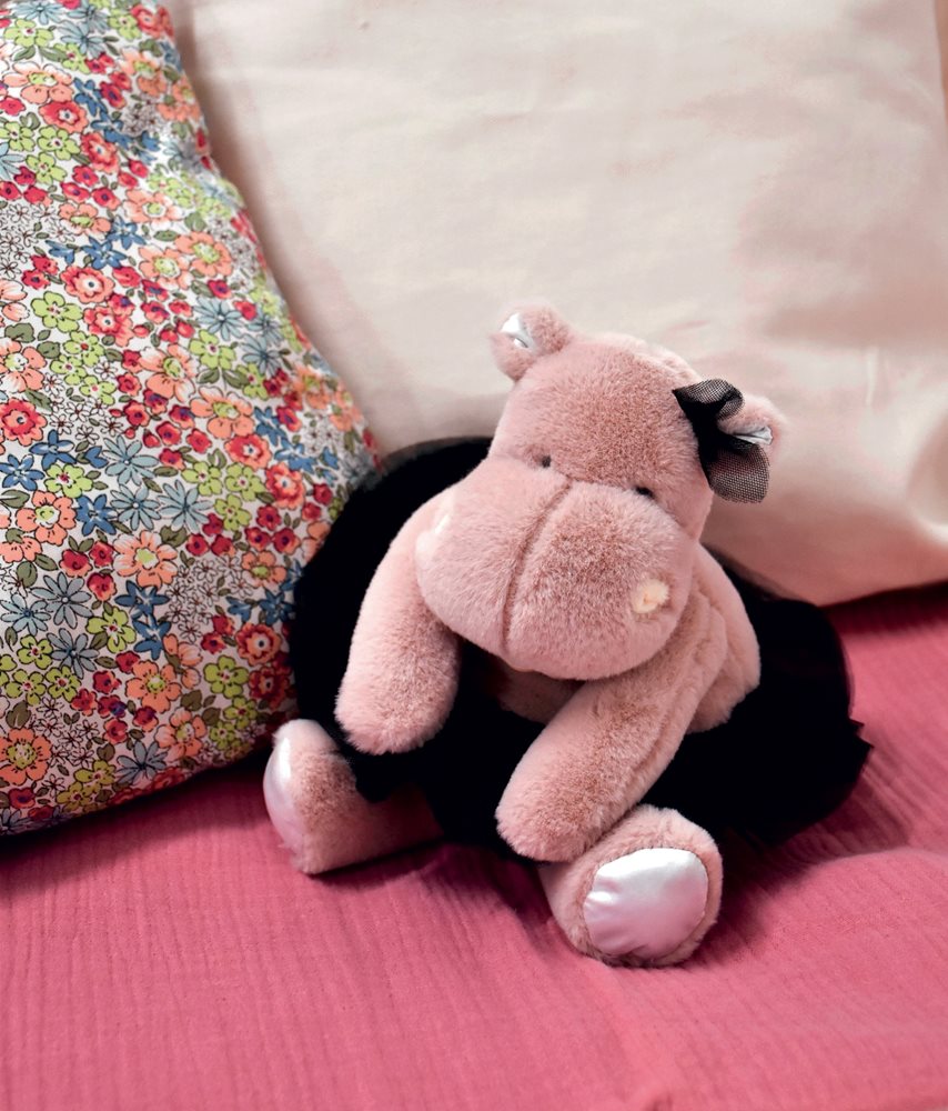 Tutú hippo Rosa 22 cm 4