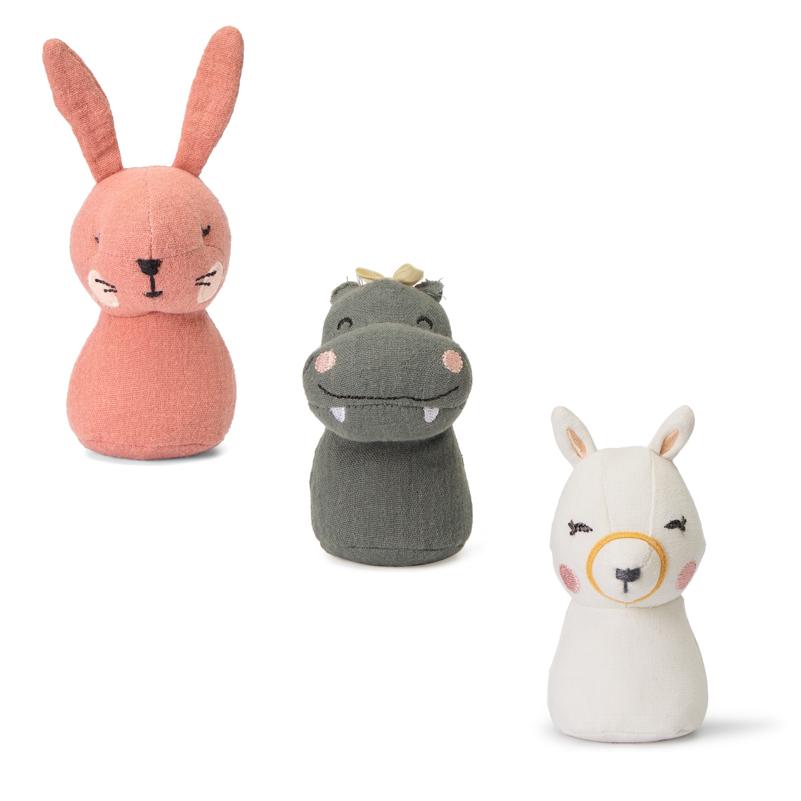 Imagen 0 de Mini sonajero 10 cm Picca LouLou Bon Ton Toys modelos surtidos