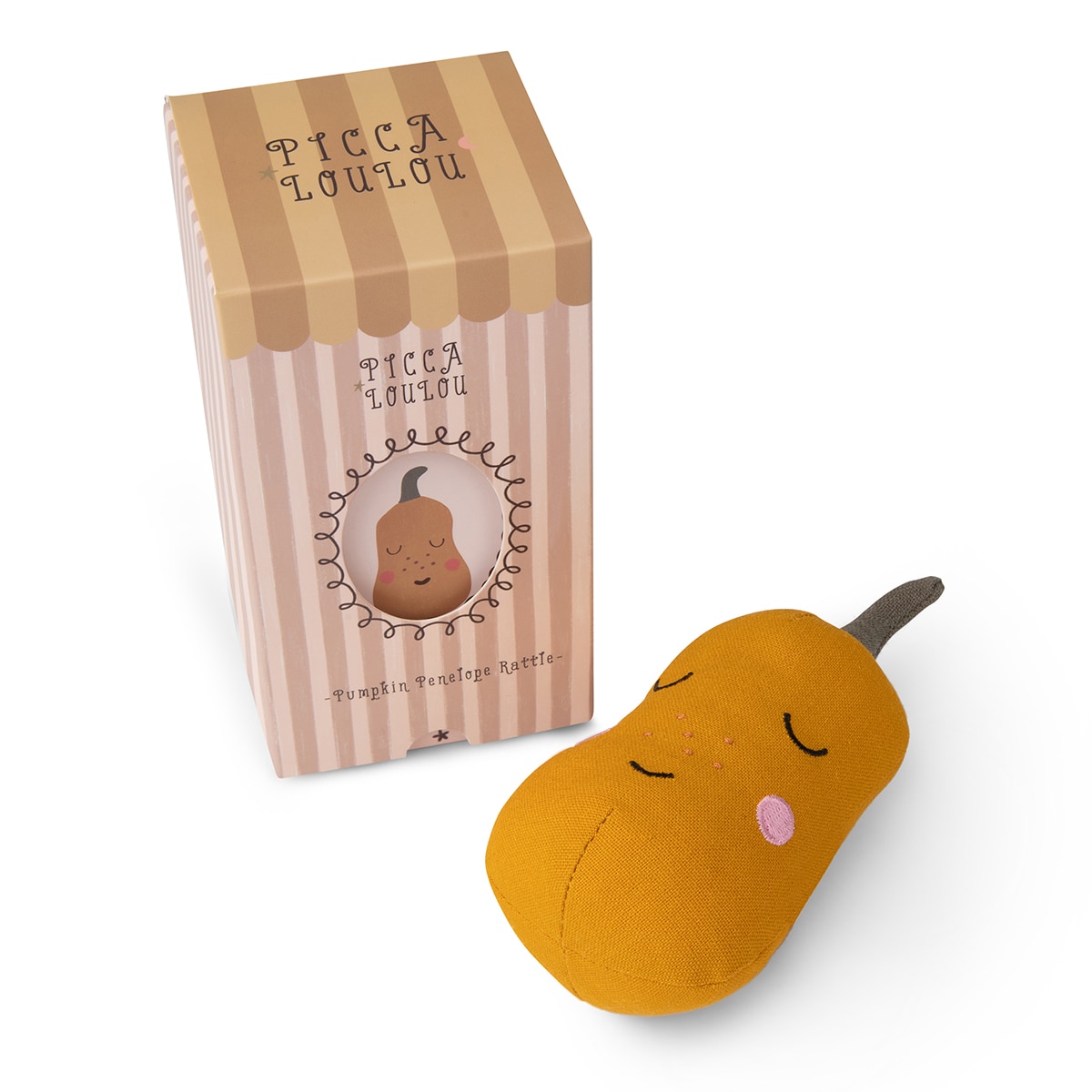 Bon Ton - Peluche Calabaza Penelope Yelloy en caja de regalo 12 cm Picca LouLou Bon Ton Toys