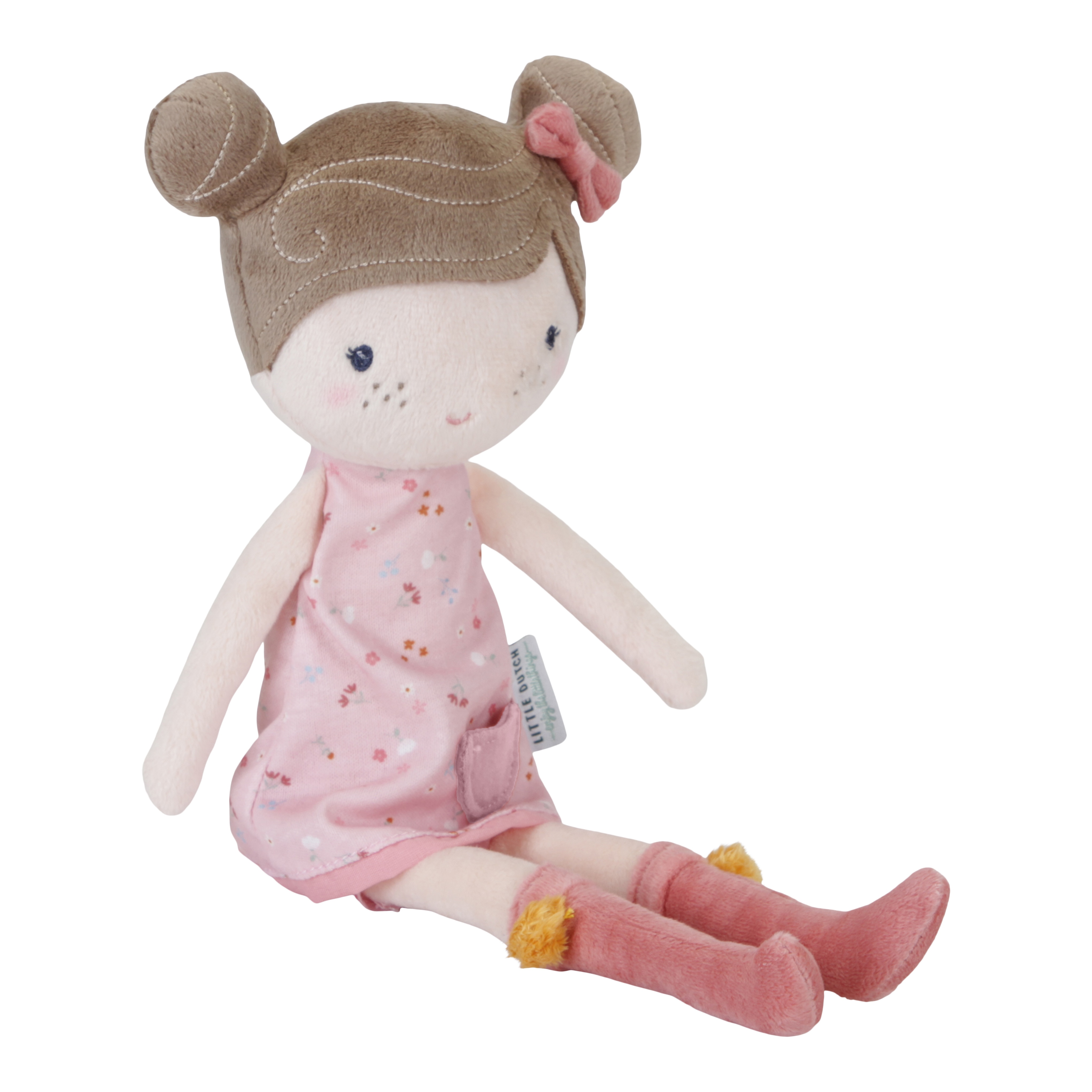 Muñeca Blandita de peluche Rosa Little Dutch 2