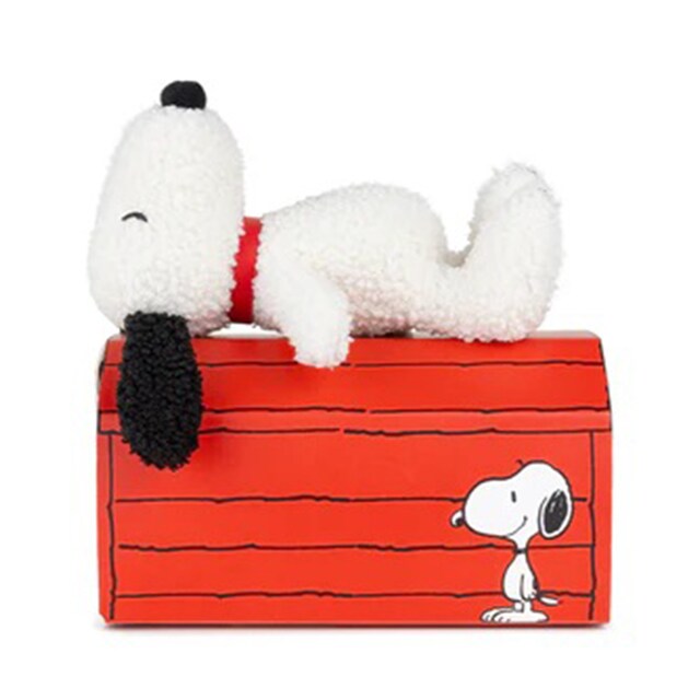 Imagen 0 de Crema de peluche Snoopy ECO Tiny Teddy en caja de regalo