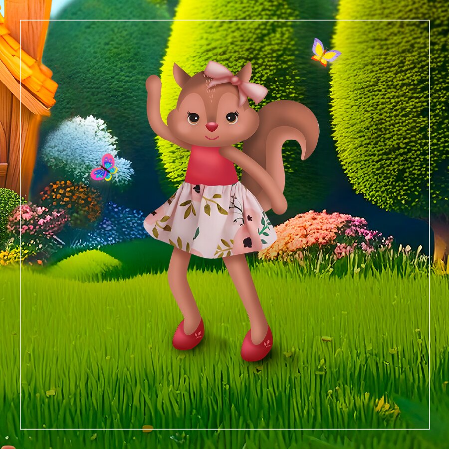 Imagen 2 de Peluche Valentina Mi Bosque Encantado
