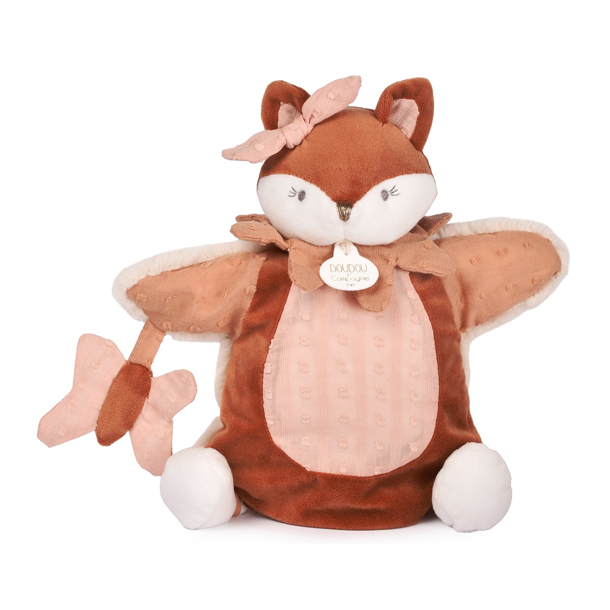 Imagen 0 de Peluche Marioneta Zorro 30Cm Doudou Et Compagnie