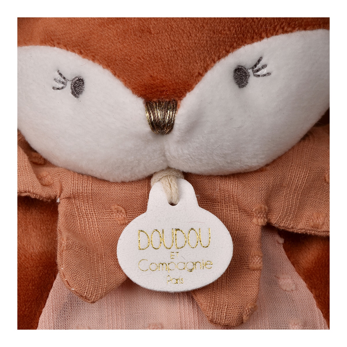 Peluche Marioneta Zorro 30Cm Doudou Et Compagnie 3