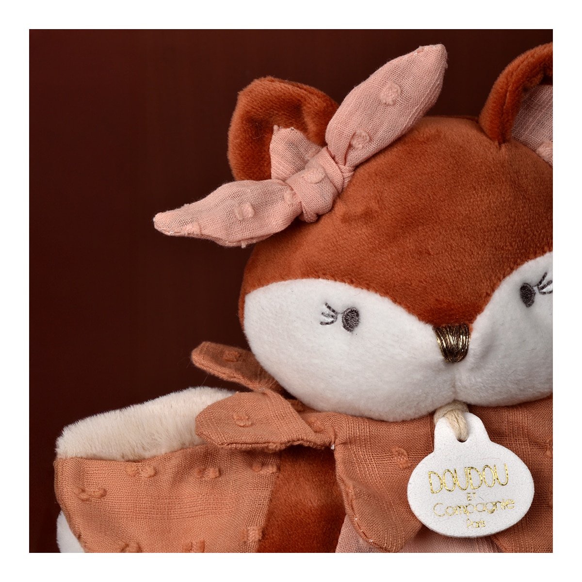 Peluche Marioneta Zorro 30Cm Doudou Et Compagnie 4