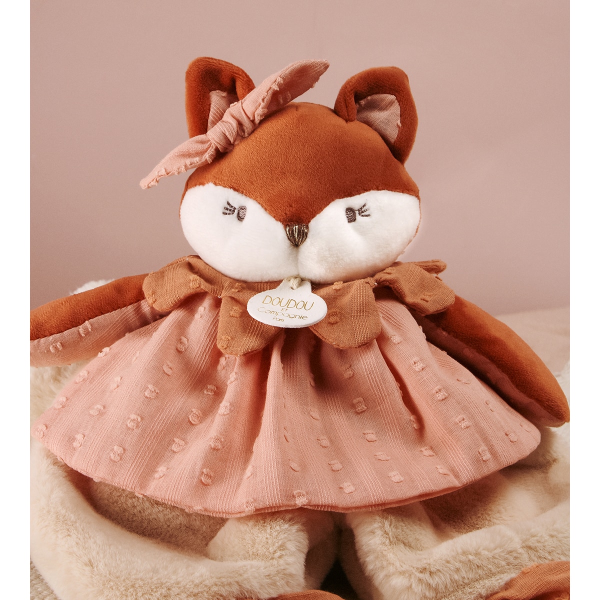 Peluche Zorro 30Cm Doudou Et Compagnie 5