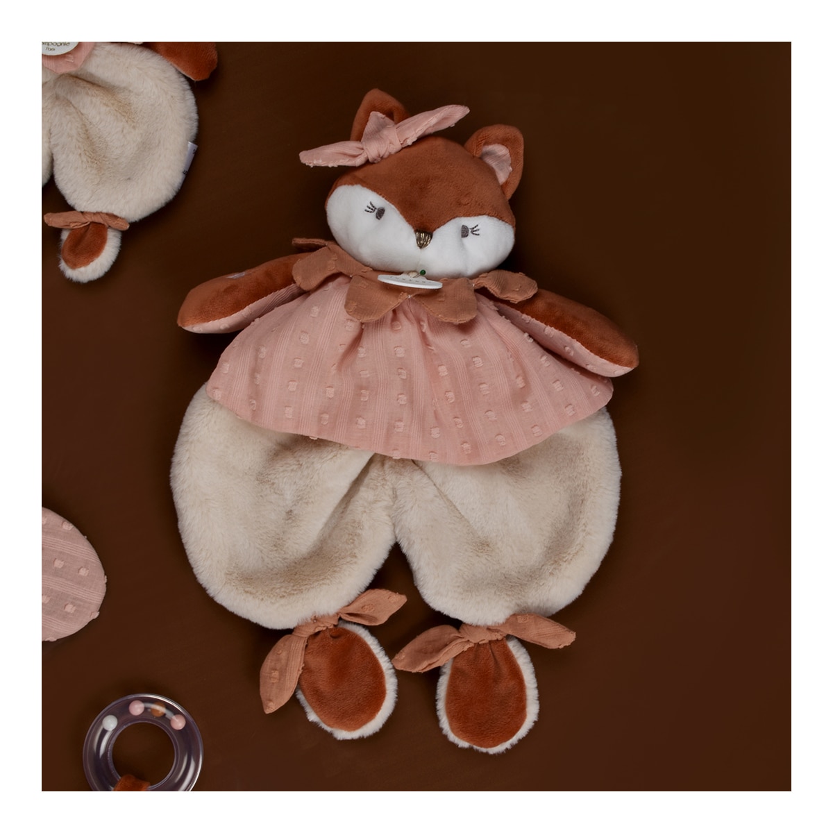 Peluche Zorro 30Cm Doudou Et Compagnie 10