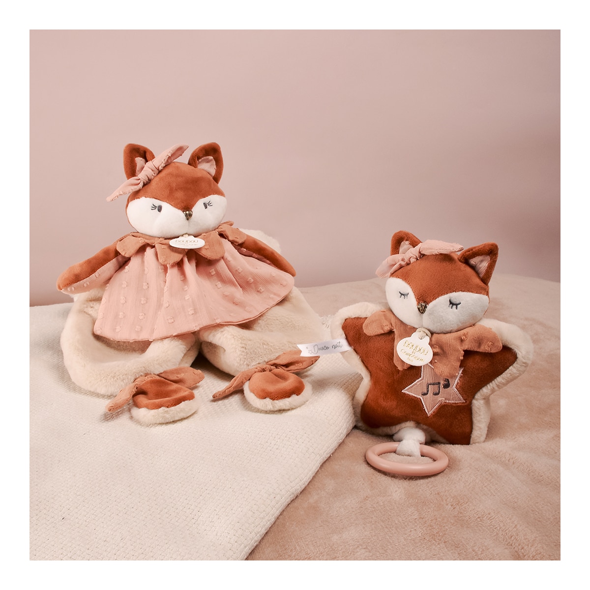 Peluche Zorro 30Cm Doudou Et Compagnie 11
