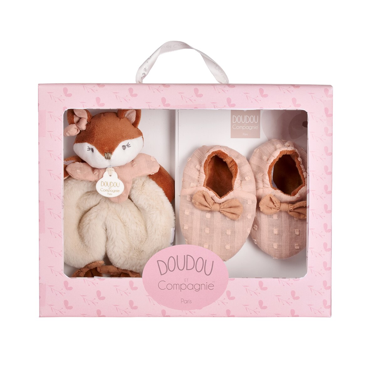 Imagen 1 de Peluche Y Zapatillas Zorro Doudou Et Compagnie