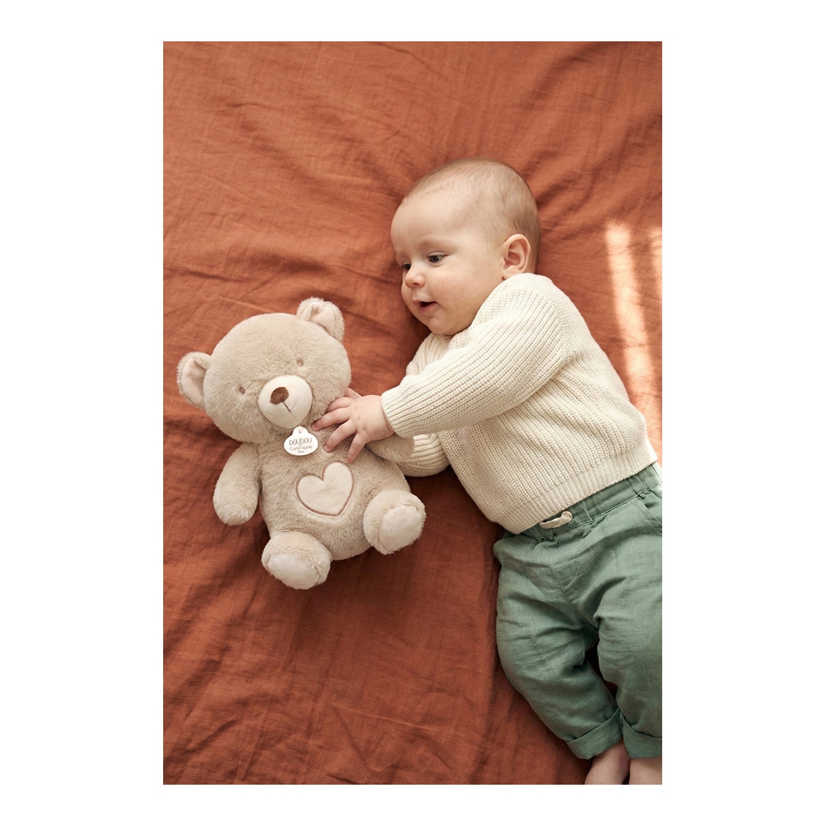 Peluche Oso 28Cm Doudou Et Compagnie 4