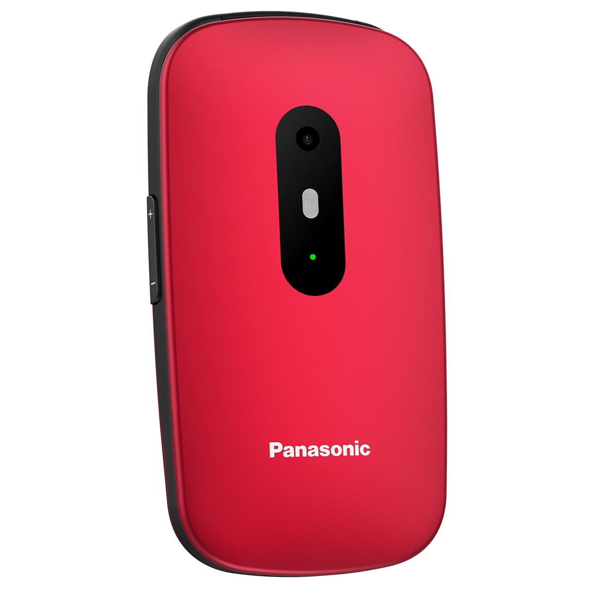 Teléfono móvil Panasonic KX-TU446EX1 de fácil uso rojo Rojo-3