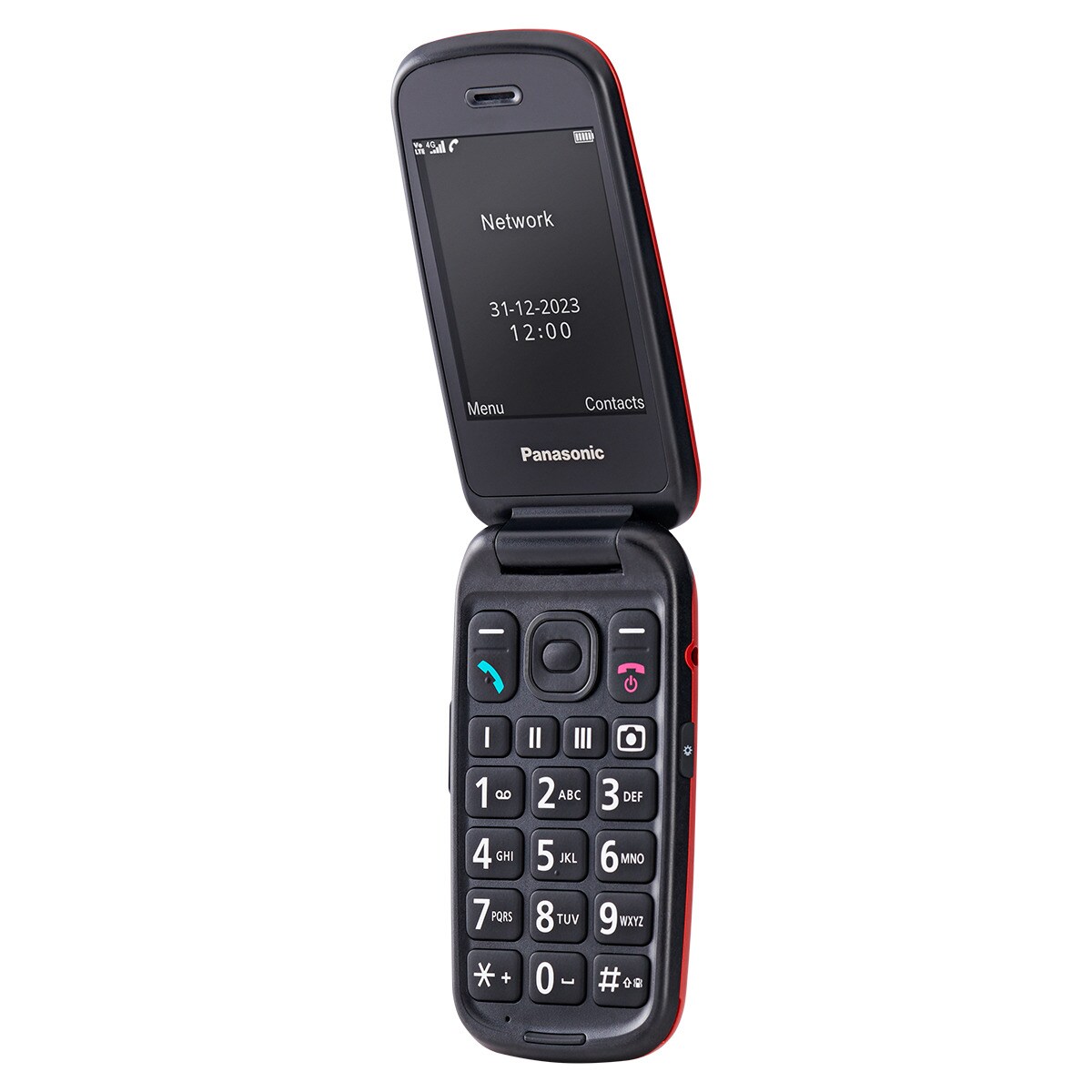Panasonic KX-TU550 4G móvil libre Rojo-5