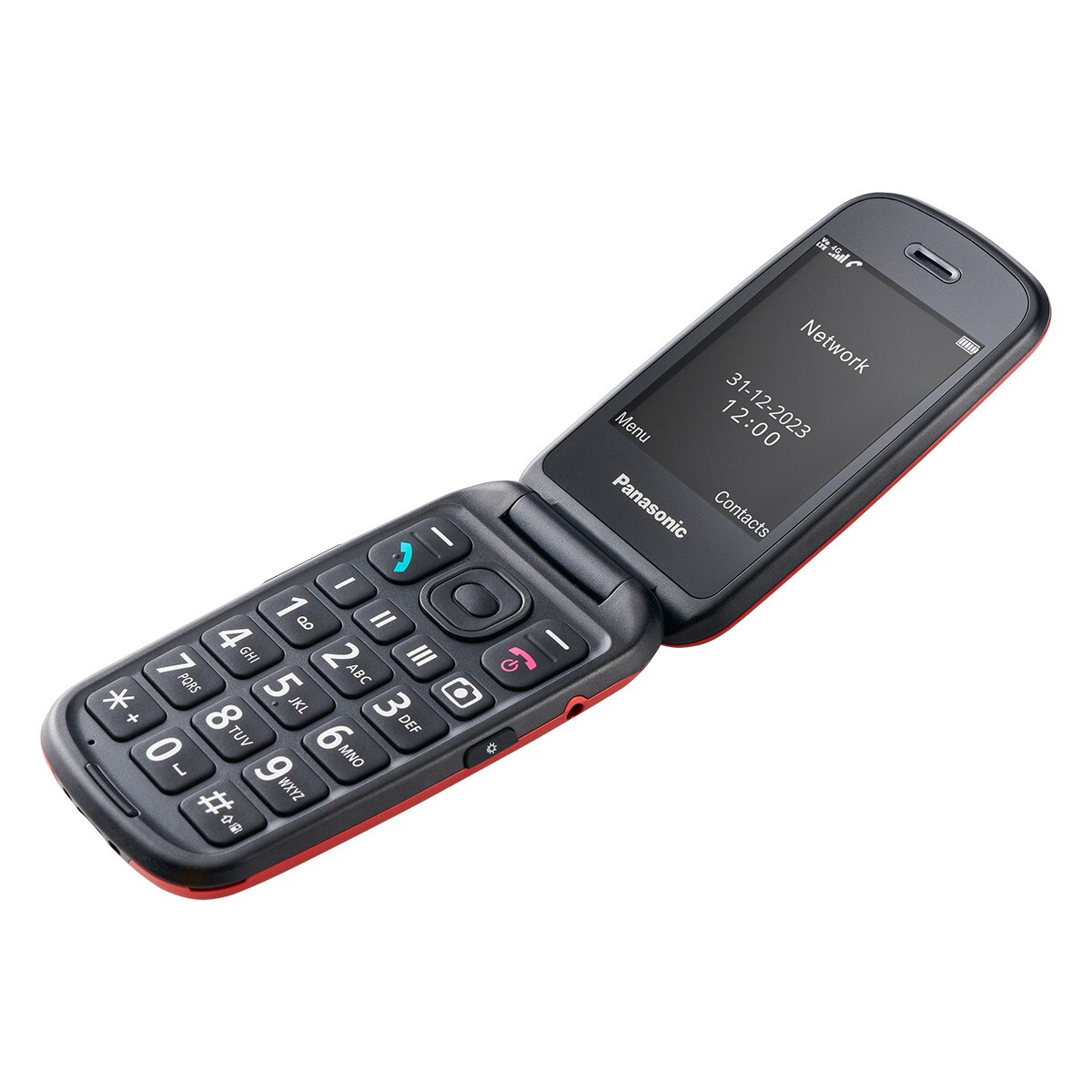 Panasonic KX-TU550 4G móvil libre Rojo-6