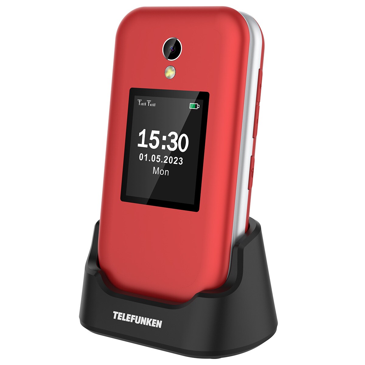 Telefunken S460 Senior Phone móvil libre Rojo-4
