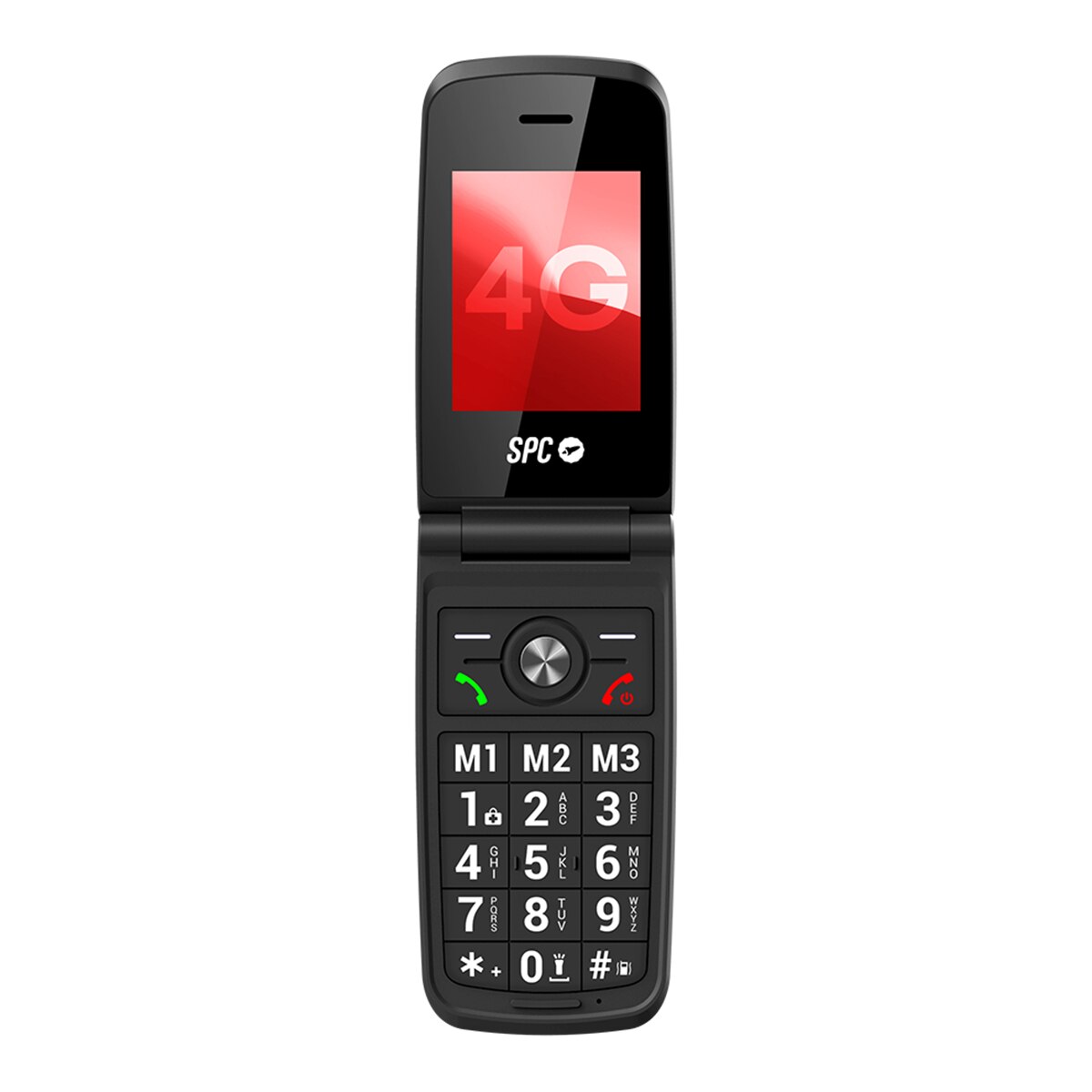 SPC Titan 2 para personas mayores Negro móvil libre Negro-2