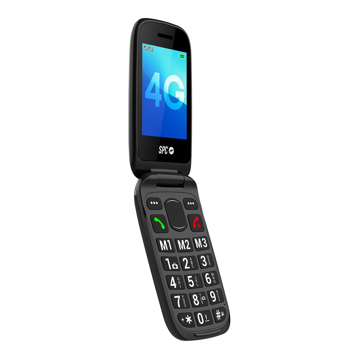 SPC Harmony 2 para personas mayores Negro móvil libre Negro-4