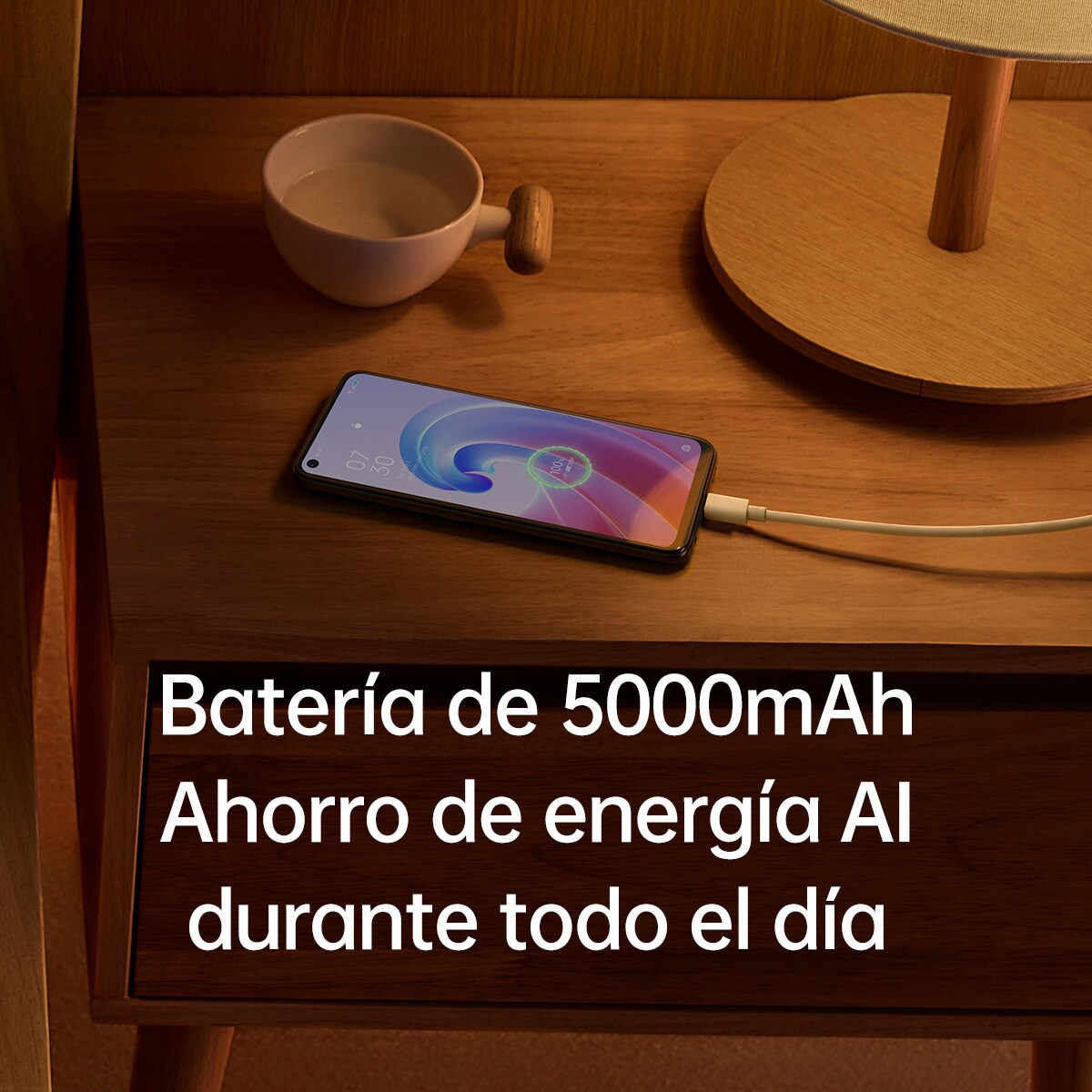 Oppo A96 móvil libre Sunset Blue-6