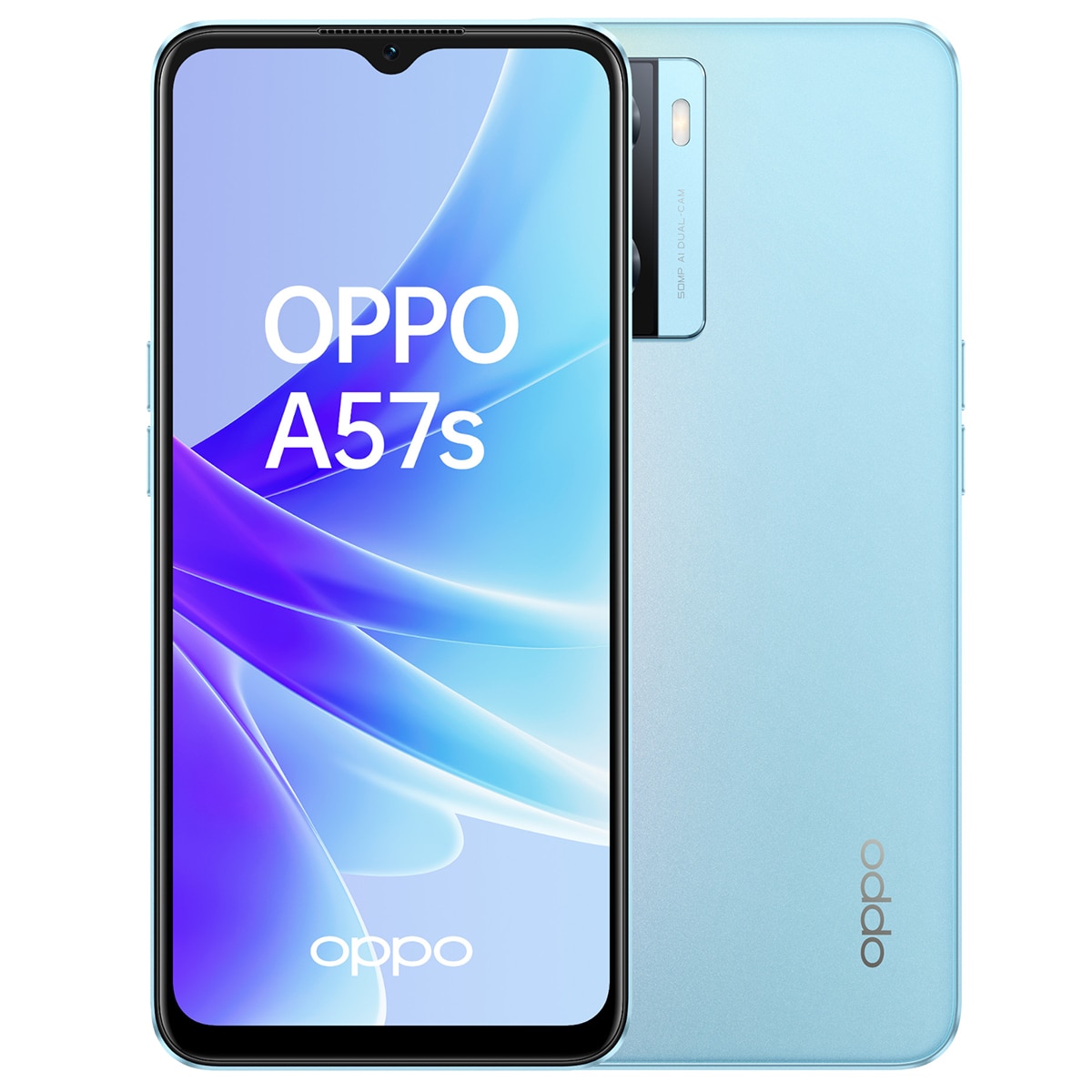 Oppo A57s 4 GB + 128 GB azul móvil libre Azul-1