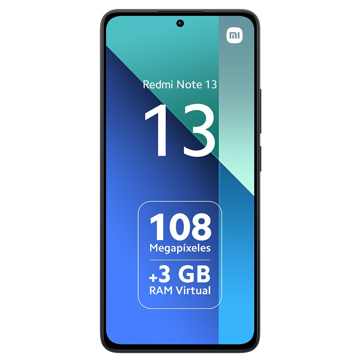 Xiaomi Redmi Note 13 6GB + 128GB móvil libre Negro Medianoche-2