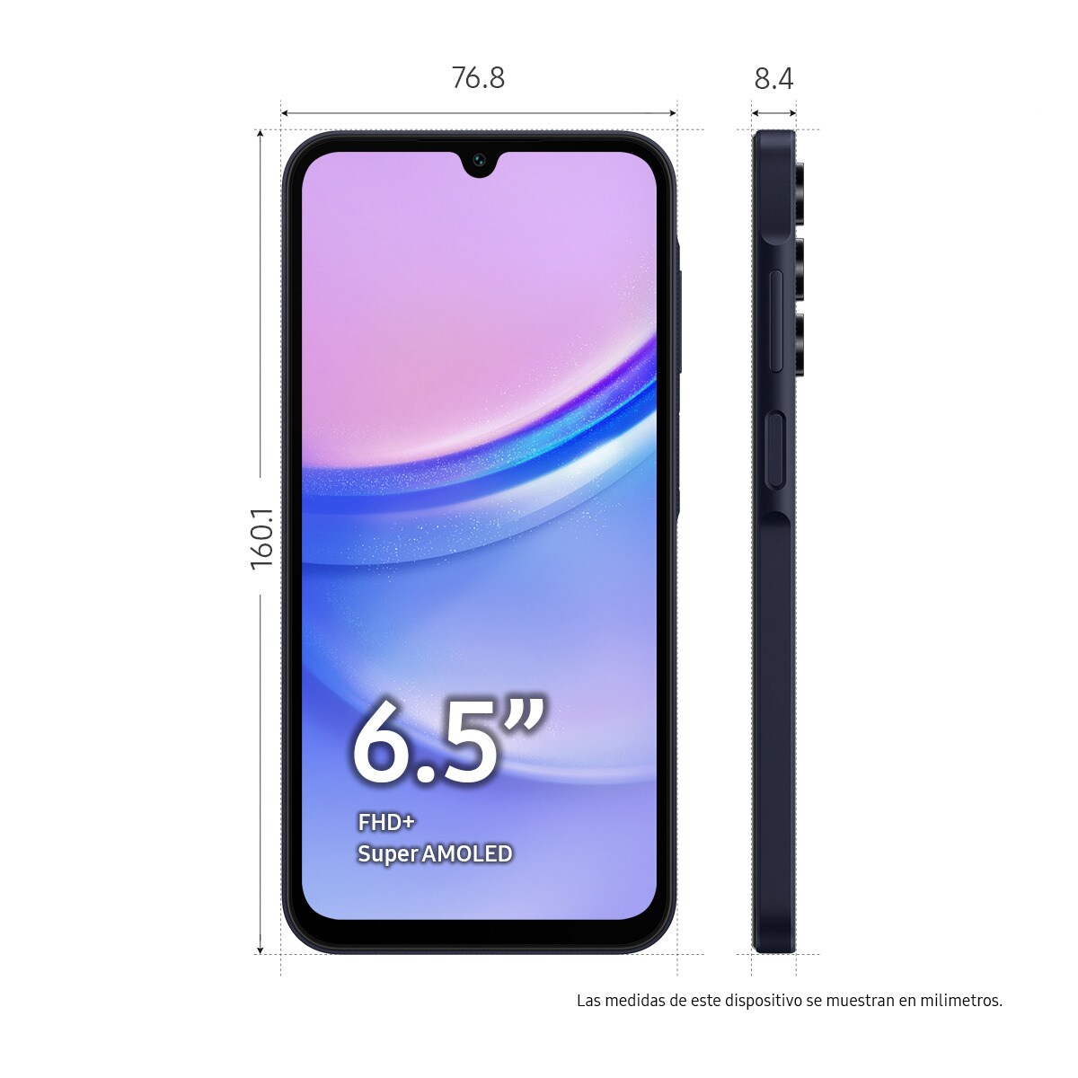 Samsung A15 8 GB + 256 GB móvil libre Negro-2