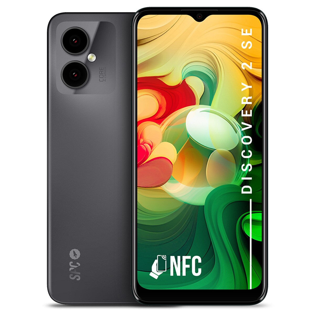 SPC Discovery 2 SE 4GB + 128GB móvil libre Gris oscuro-1