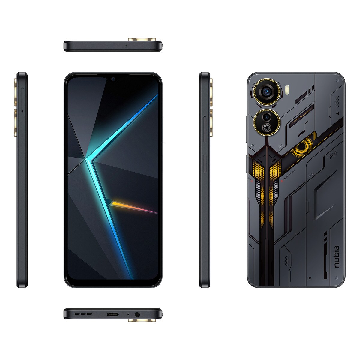 ZTE nubia Neo 5G 8GB + 256GB móvil libre Negro-5