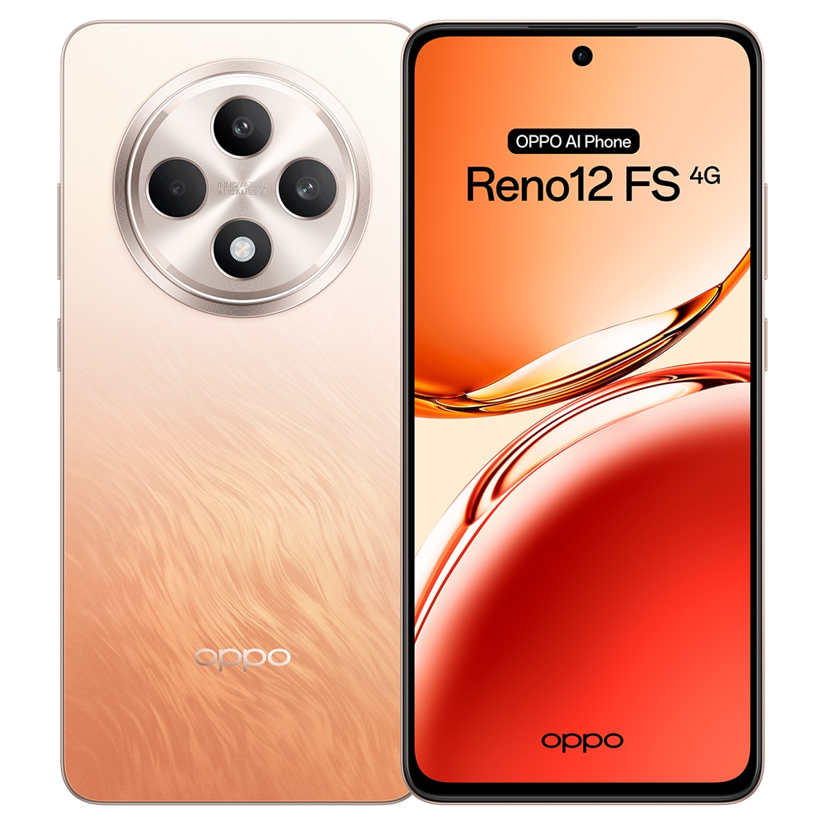 Oppo Reno 12FS 4G 8GB + 512GB móvil libre Naranja 512 GB + 8 GB