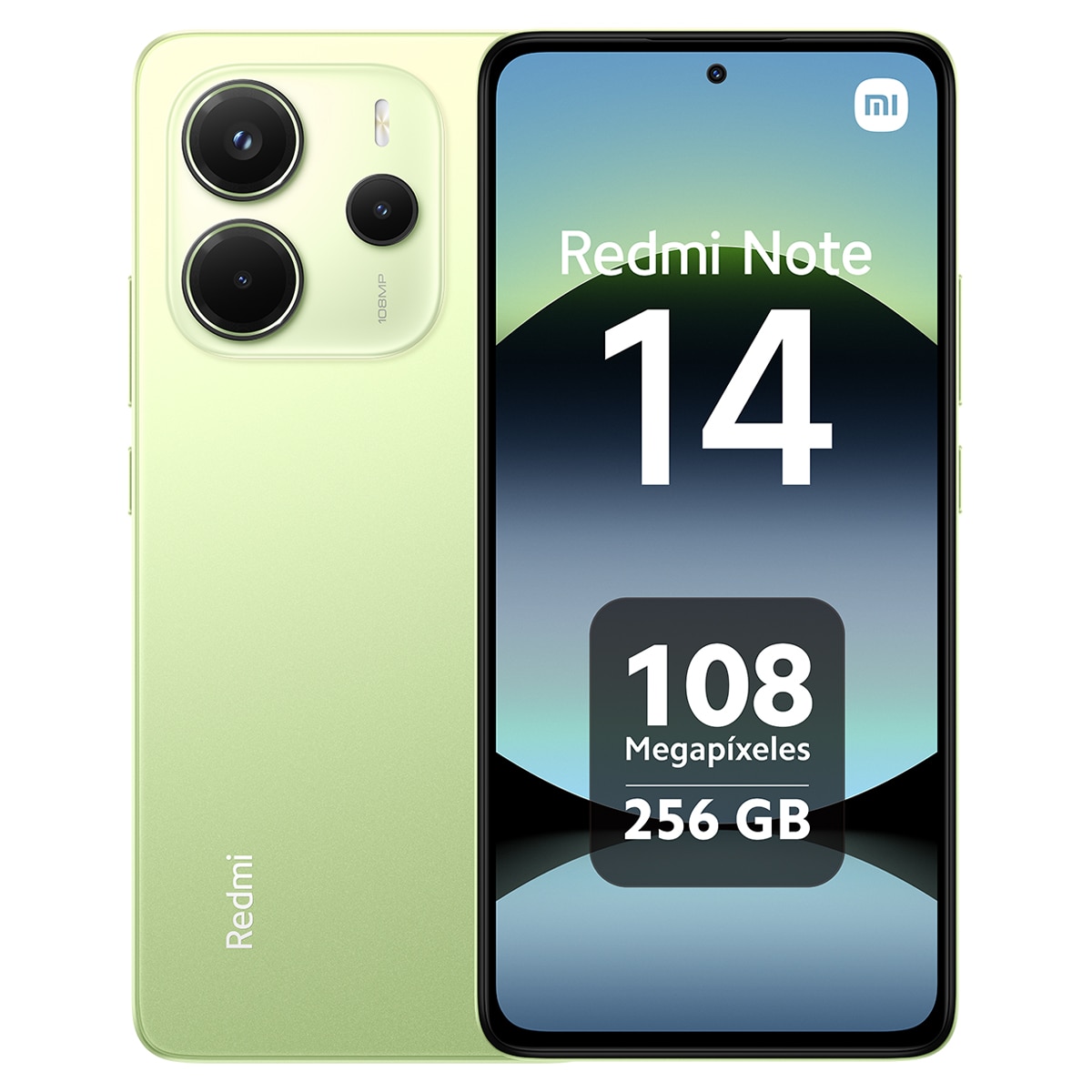 Xiaomi Redmi Note 14 8GB + 256GB móvil libre Verde Lima-1