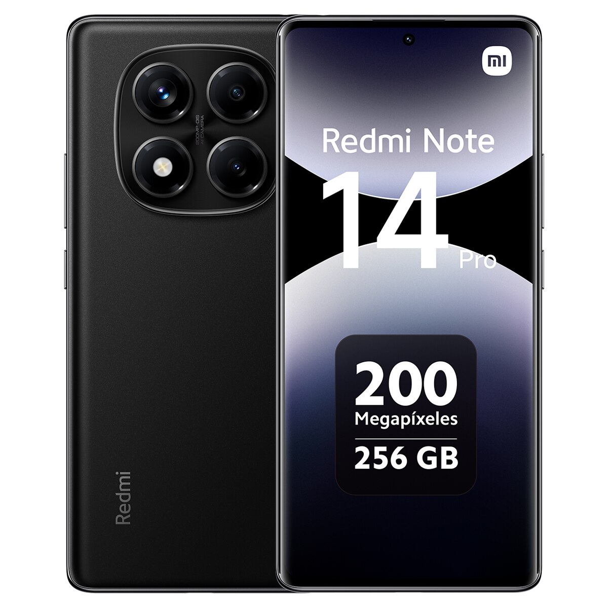 Xiaomi Redmi Note 14 Pro 8GB + 256GB móvil libre Negro Medianoche-1