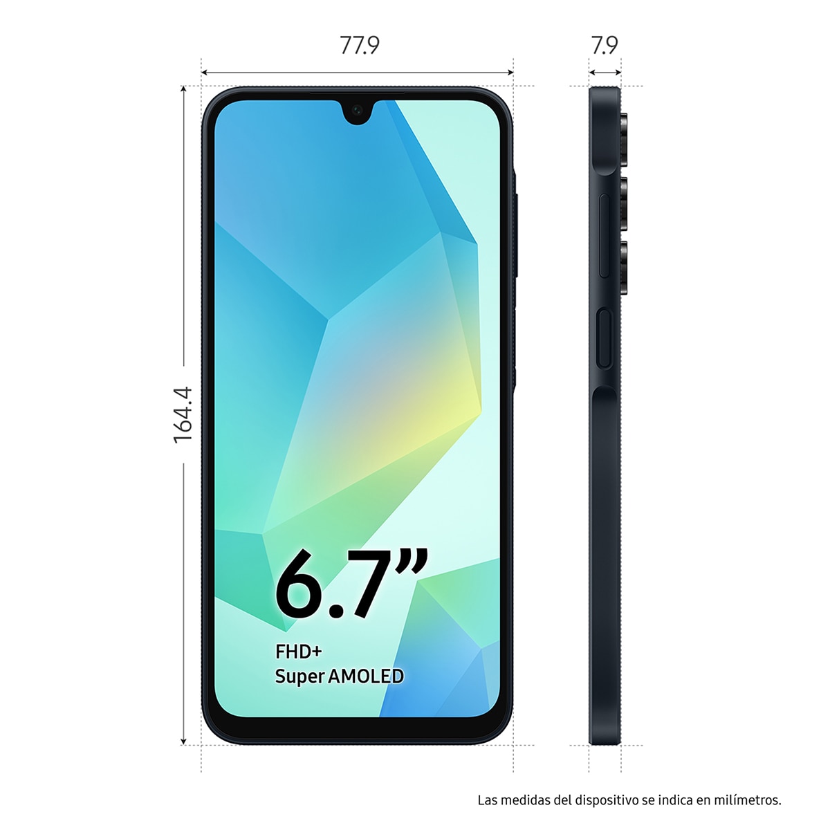 Samsung Galaxy A16 4GB + 128GB móvil libre Negro-2
