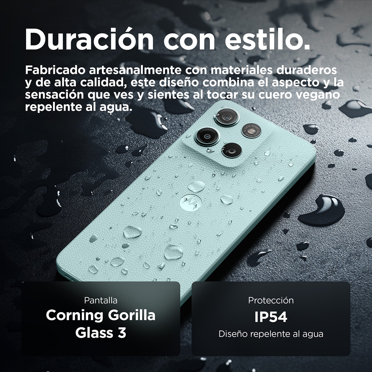 Motorola moto g15 8GB + 512GB móvil libre - Azul 512 GB + 8 GB RAM Verde claro-4