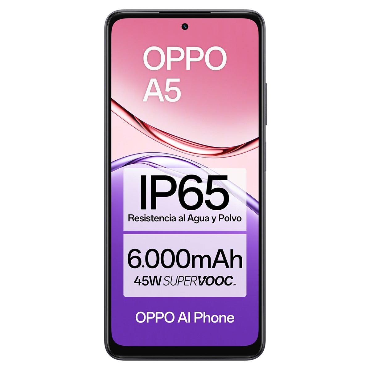 Smartphone Oppo A5 4G 128GB + 6GB RAM, 6,67" Roxo-2