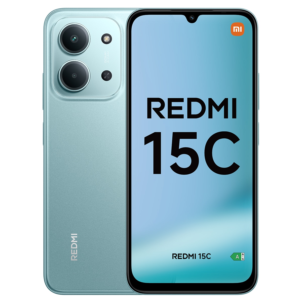 Xiaomi Redmi 15C 4GB + 128GB móvil libre Mint Green-1