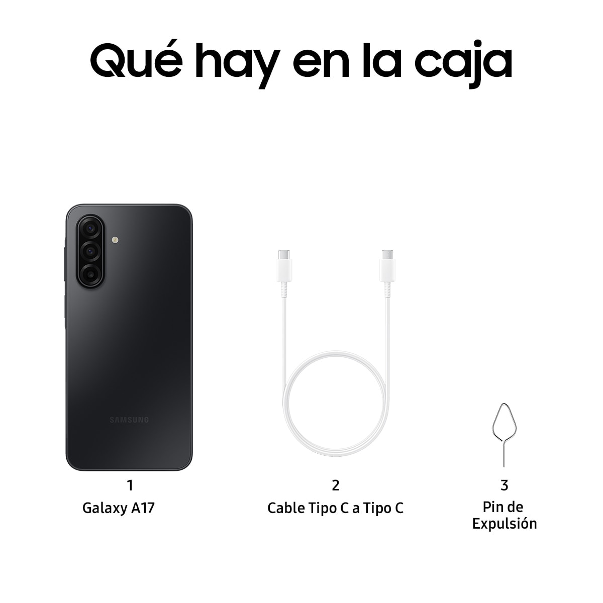 Samsung Galaxy A17 8GB + 256GB móvil libre Negro-4